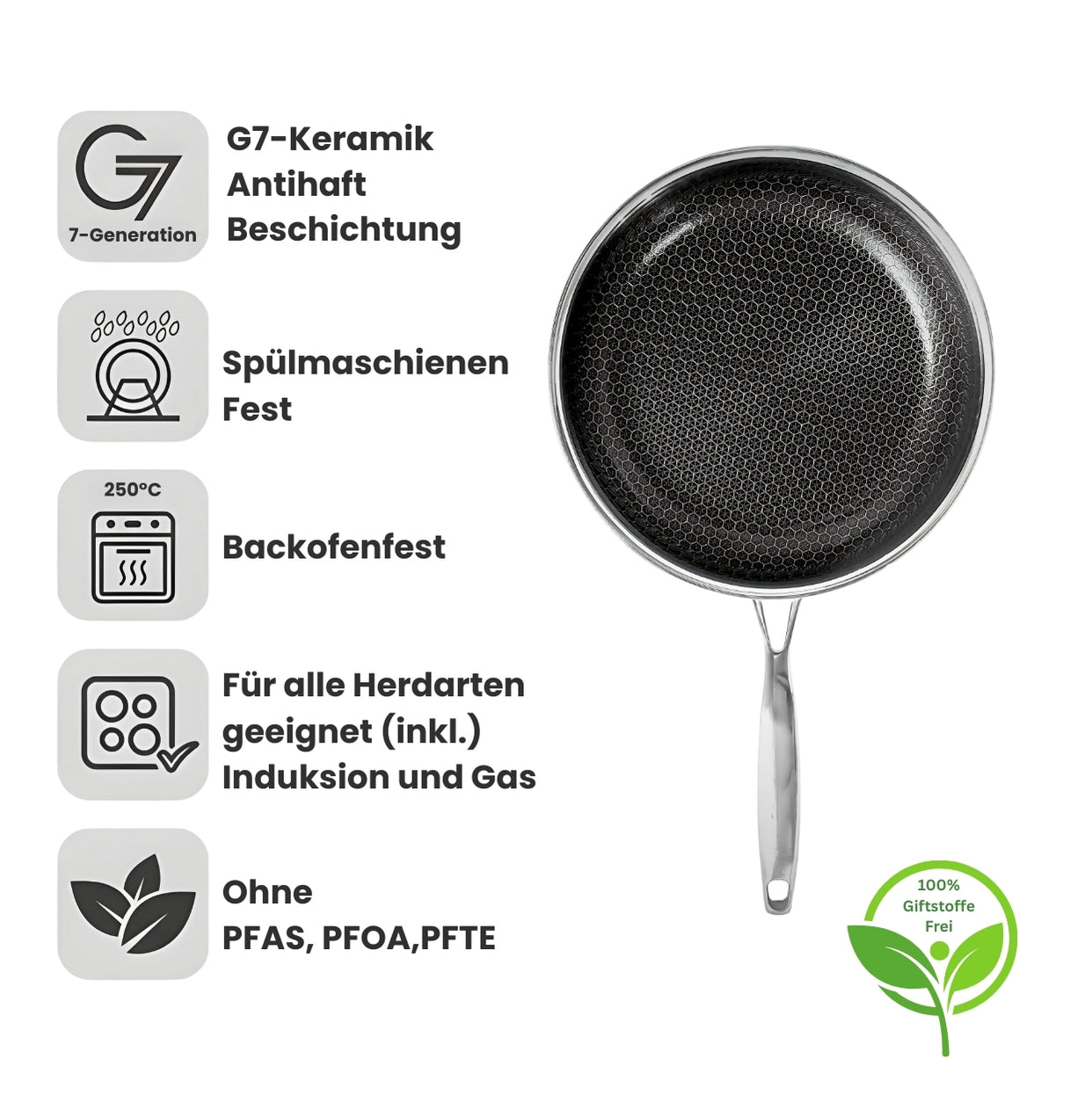 FEINKOCH HYBRIDE BRATPFANNE 24cm